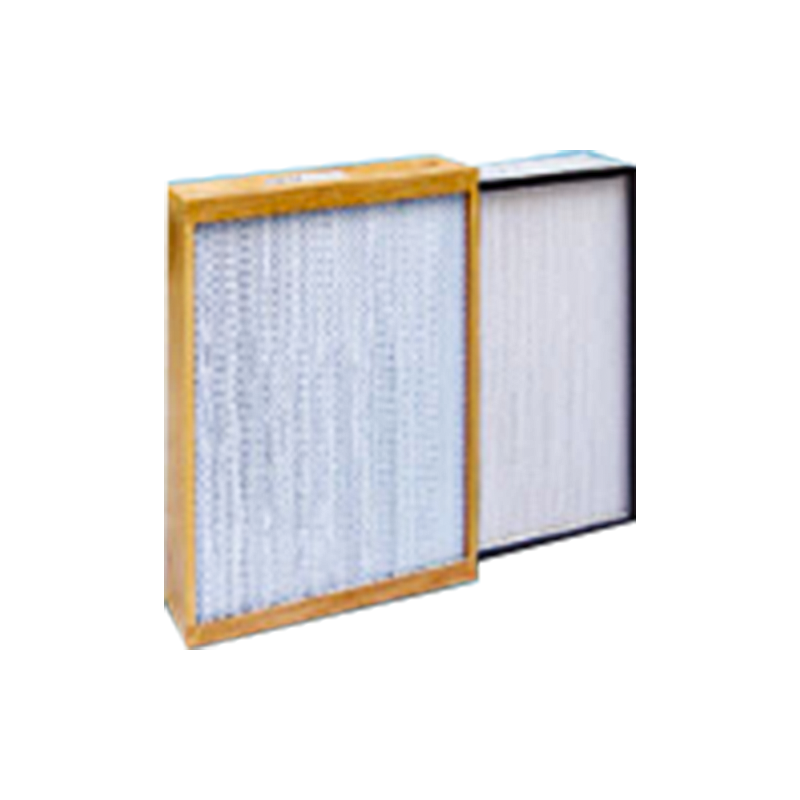 High Efficiency Air Filter with Partition